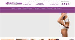 Desktop Screenshot of laserklinic.com